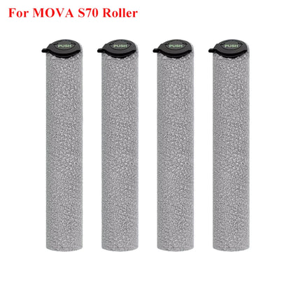 Accessories For ( MOVA S70 Roller / S70 Pro Roller / S70 Ultra Roller ) Spare Parts Main Side Brush Roller Mop Filter Dust Bag
