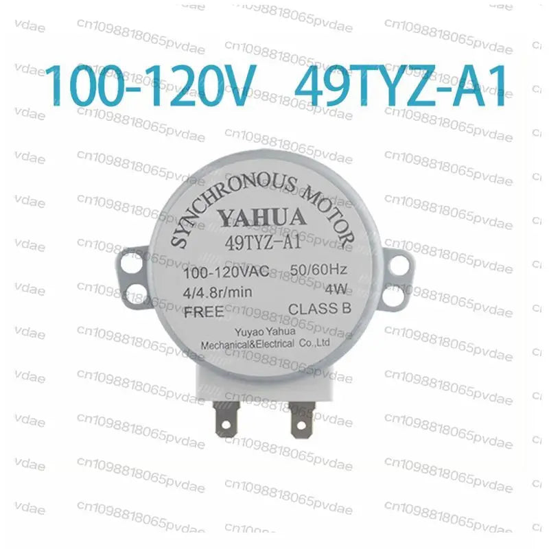 49TYZ-A1 microwave oven motor rotary table motor permanent magnet synchronous motor 100V-120V 4/4.8 rpm