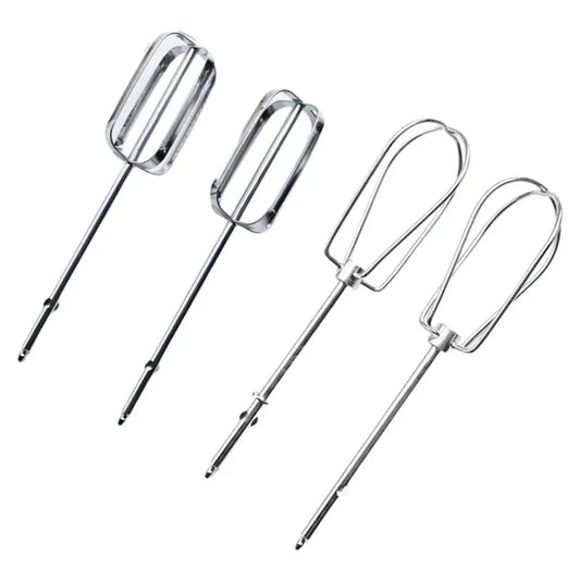A97T For BLACK& DECKER Compatible 4Pcs Hand Mixer Beaters Stainless Steel Electric Hand Mixer Whisk Replacement Attach