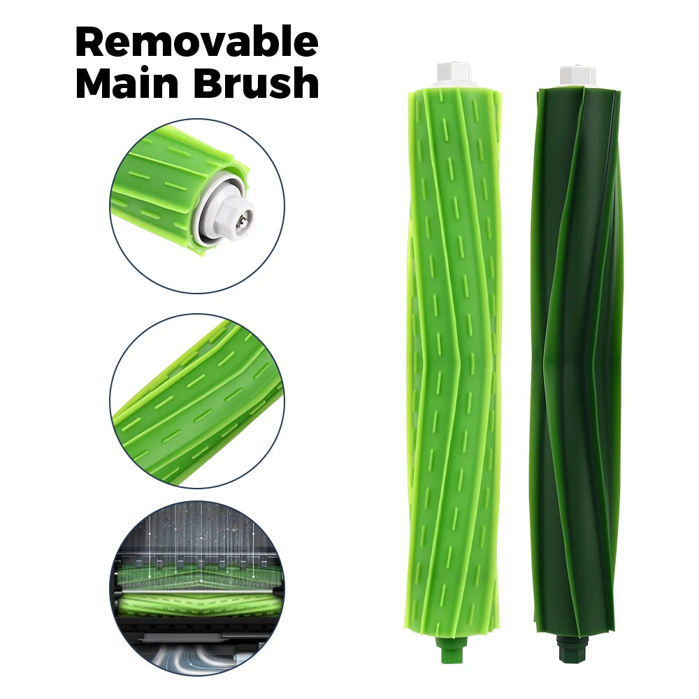 Roller Brush For iRobot Roomba i3 i3+ i4 i4+ i6 i6+ i7 i7+ i8 i8+ j7 j7+ E5 E6 E7 Vacuum Cleaner Roller Bristle Brush Part