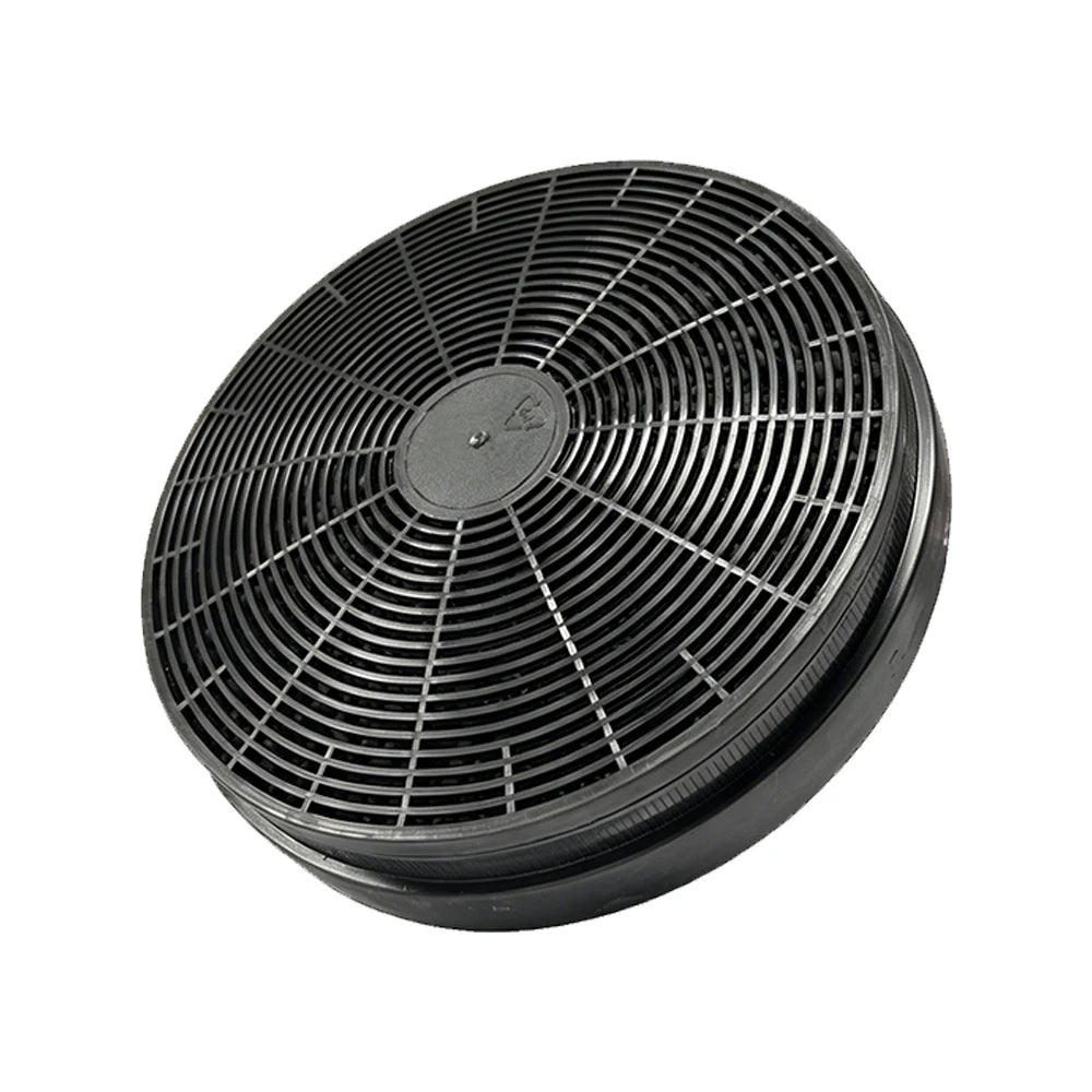 1 Pack Round Cooker Hood Carbon Filter 175×35mm Activated Charcoal Filter Kitchen Range Hood Replacement Odor Absorb Filter
