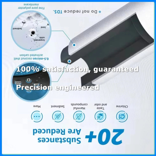 Inline Refrigerator Water Filter — DA29-10105J / Pcs-A68X Reference — 4 Pack