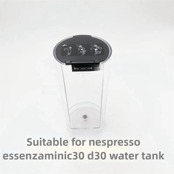 Espresso Machine Water Tank Container Part Compatible with NESPRESSO Essenza Mini C30 D30 EN85 Replacement Reservoir