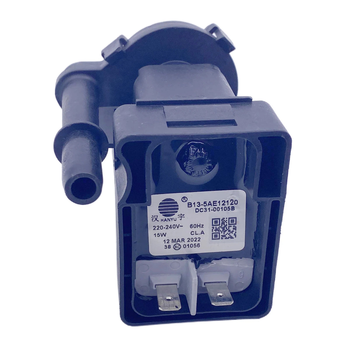 B13-5AE12120 Compatible with Samsung Dryer Drain Pump Motor 15W 60Hz 220-240V Compatible with DC31-00105B for Clothes Drainage