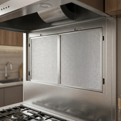 2PC Active Carbon Filter 11.8x11.3 Inch Metal Mesh For Nutone Range Hood QT2000 WA6500 99010317 Ductless Ventilation Replacement
