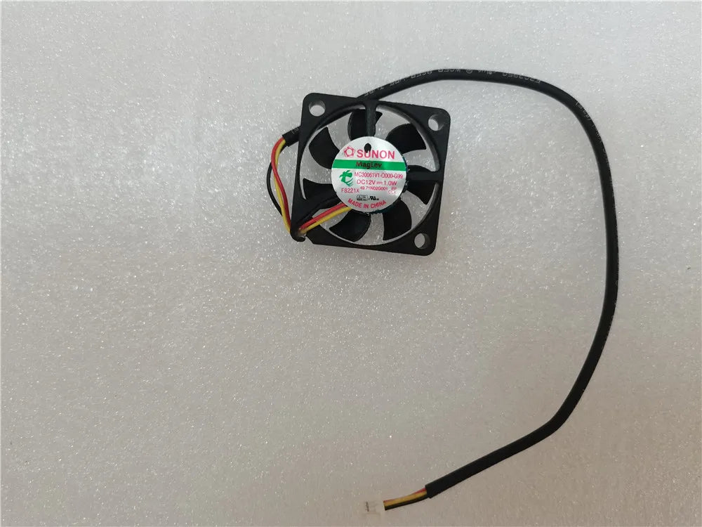 FAN FOR SUNON MC30061V1-Q000-G99 DC 12V 1.0W 30*30*06MM 3cm 3-line Projector Ultra-thin Cooling Fan ME45100V1-000C-A99 4510 5V