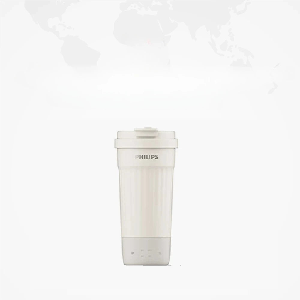 Compatible with Philips AWP3387 Portable Electric Heating Coffee Cup 450ml 4 Temp Levels 304 Stainless Steel Travel Water Boiler
