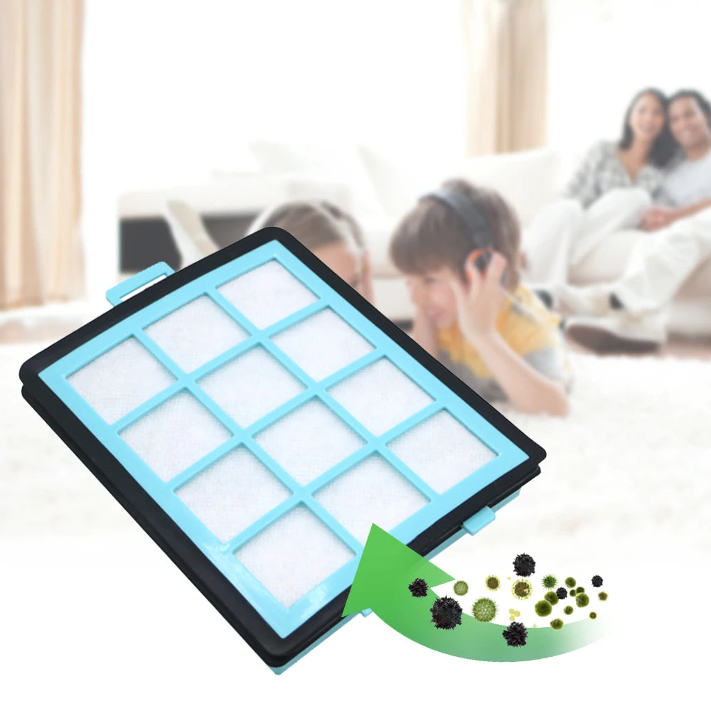 1 pcs Newly upgraded high-quality Vacuum Cleaner HEPA Filters Parts,Filter+Cotton, Compatible with Philips FC8760 FC8761 FC8764 FC8766 FC8767