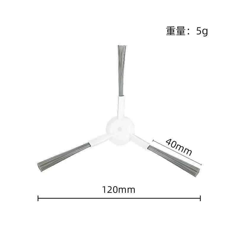 Compatible with Xiaomi Robot Vacuum X20 Max / D109GL Parts Accessories Main Brush Side Brush Hepa Filter Mop Cloth Dust Bag Replacement