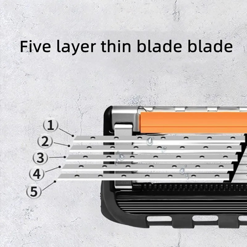 Five-Layer Razor Refills & Handle Bundles — Pack Options
