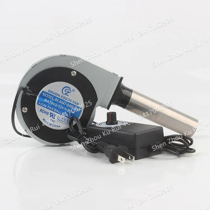High-speed 11028 Adjustable-speed Portable Industrial Wood-Burning Stove for Barbecue Blower BL4447-04W-B49 Cooling Fan DC12V 2A