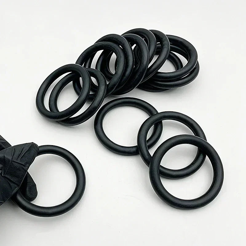 20 Pieces of Black Nitrile Rubber NBR O-Ring Kit CS 2mm Outer Diameter 5-50mm, Instrument Ring