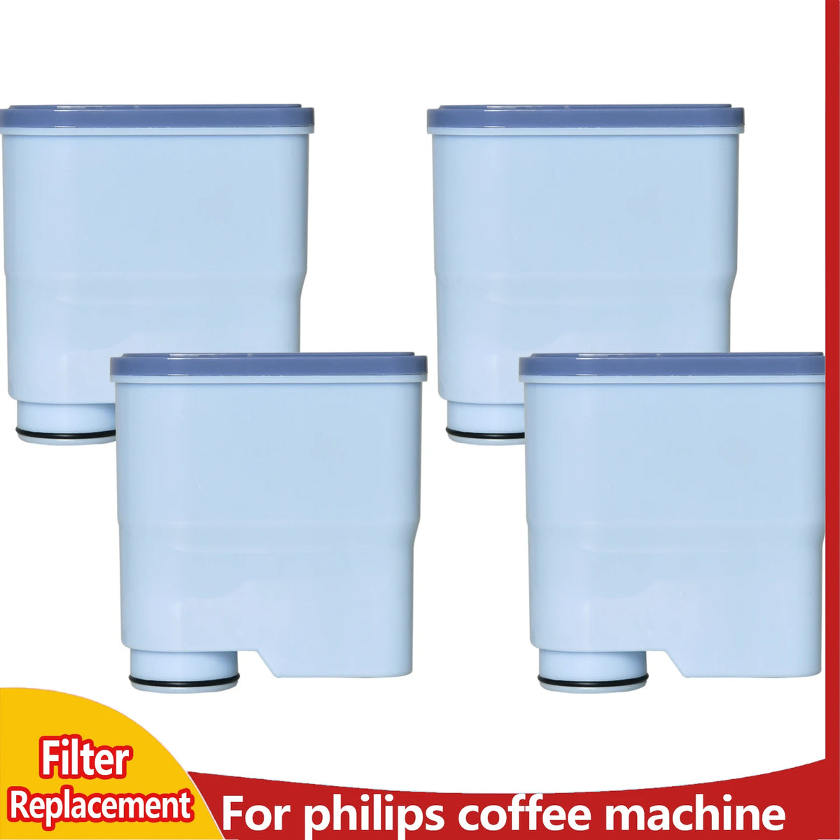 8/6PCS Coffee Machine Water Filter Replacement Compatible with Philips Saeco AquaClean Filters Descaling CA6903/10/00/01/22/47 CMF009