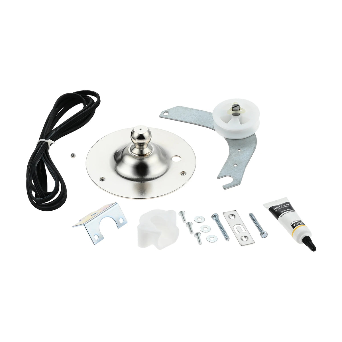 1Set 5303281153&134503600 Dryer Rear Bearing Replacement With 131863007 Dryer Idler Pulley Compatible with Some Compatible with Kenmore Dryers