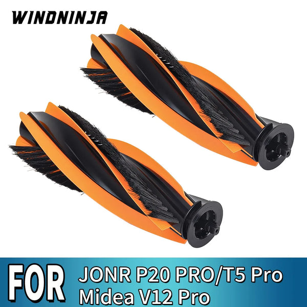 Main Brush For JONR P20 PRO T5 Pro Sweeping Robot Compatible with Midea V12 Pro Vacuum Cleaner Floor Cleaning Roller Brush Accessories Parts
