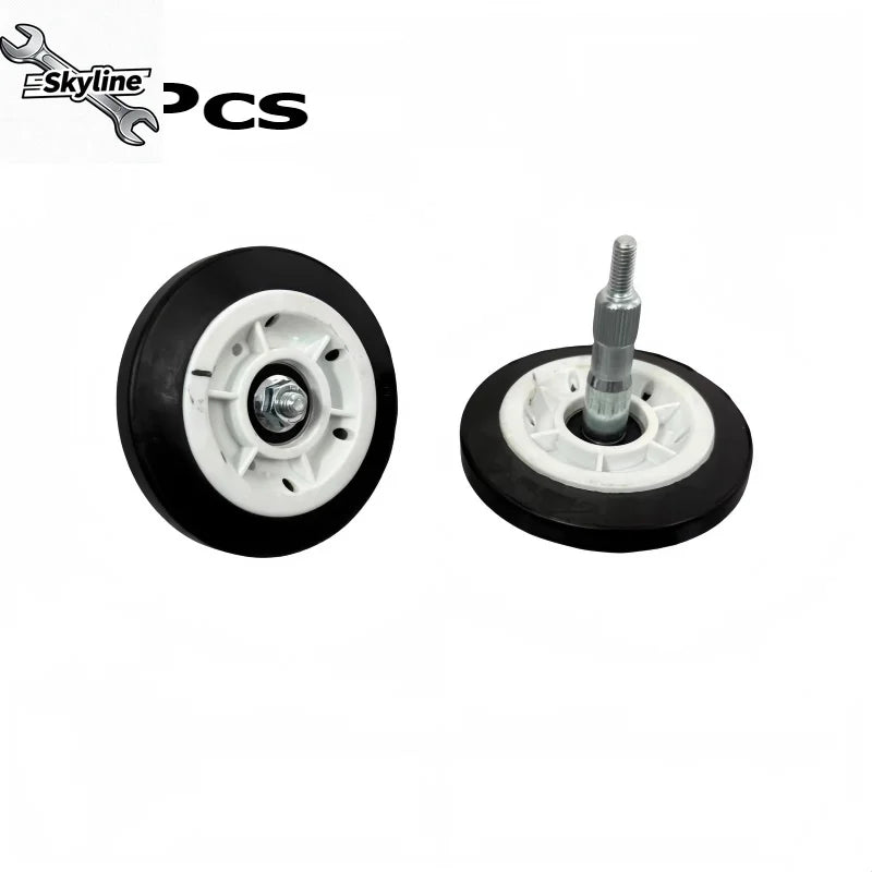 1Pcs for Tumble Dryer Roller Bearing Rubber Wheel