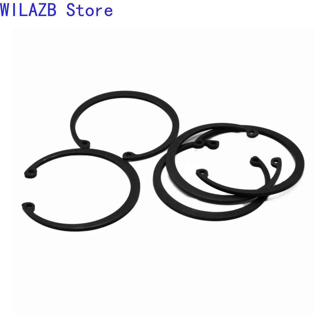 Circlip GB893 M8~M50 C Clips Snap Retaining Ring For Hole Black 65 Manganese Steel Washer Internal Retaining Ring Shaft CircliP