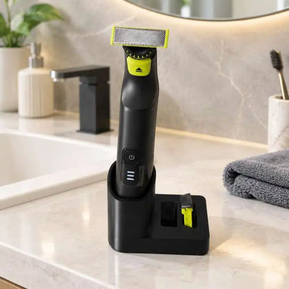 Electric Shaver Charging Storage Holder Tabletop Razor Charger Rack Bathroom Counter Storage Bracket