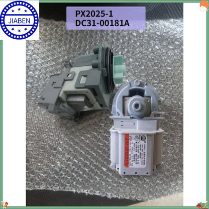 Good Working Drainage Pump Motor PX2025-1 DC31-00181A Replacement Spare Parts Compatible with Samsung Washing Machine