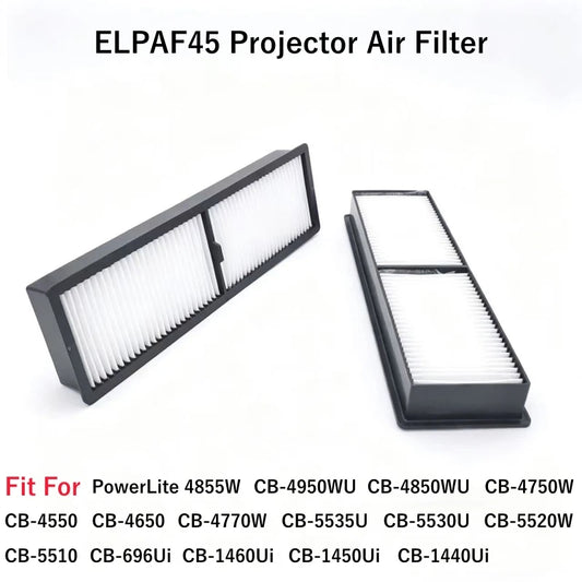 Replacement Projector Air Filter — ELPAF45 / CB-4950WU / CB-4850WU / CB-4750W / CB-4550 — Model Options