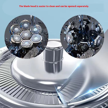 Mens 7 Replacement Shaving Heads Blade Floating Washable Electric 7D Shavers Trimmers Kit Cutter Blades For Many Brand Machine