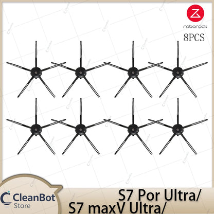 Compatible with Roborock S7 MaxV Ultra/S7 Pro Ultra Robot Vacuum Cleaner Accessories Main Brush Side Brush HEPA Filter Mop Cloths Spare Parts