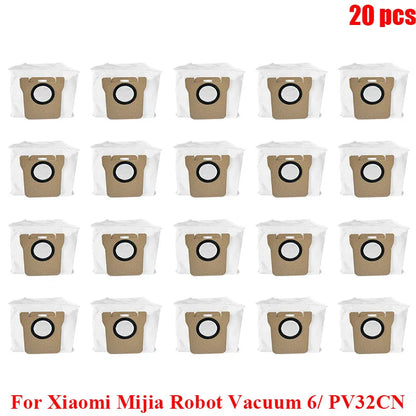 Compatible with Xiaomi Mijia Robot Vacuum 6/ PV32CN Vacuum Cleaner Accessories Main Roller Side Brush Filter Roller Mop Replacement Spare