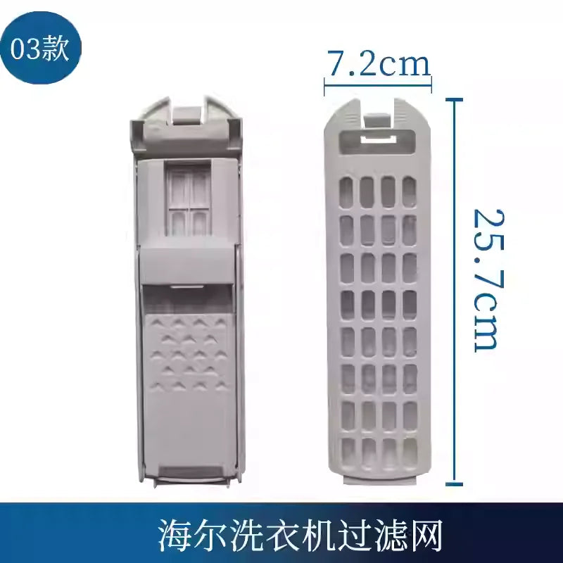 Accessories Compatible with Haier Washing Machine Filter,Automatic Lint Remover Mesh Bag,Filter Box,and Thread/Lint Filter