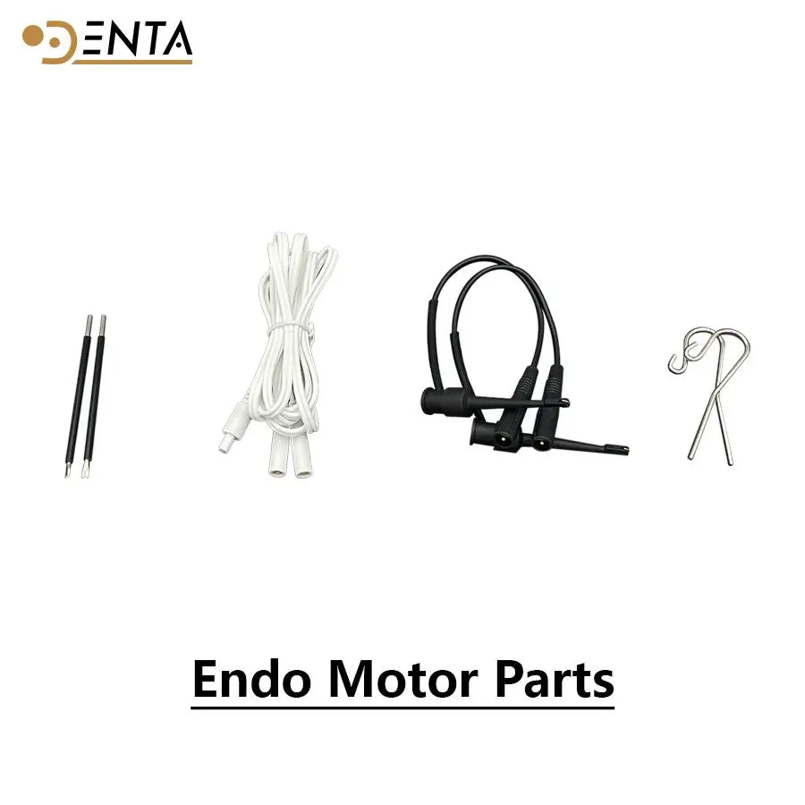 A:Dental Apex locator Endo Motor accessories: File clip,measuring wire,touch probe,lip hook for woodpecker,Morita VDW Densply