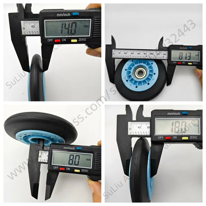 4Pack 5304523152 Dryer Drum Roller Wheel Witch 80CM Replacement DC97-16782E Compatible with Samsung LG