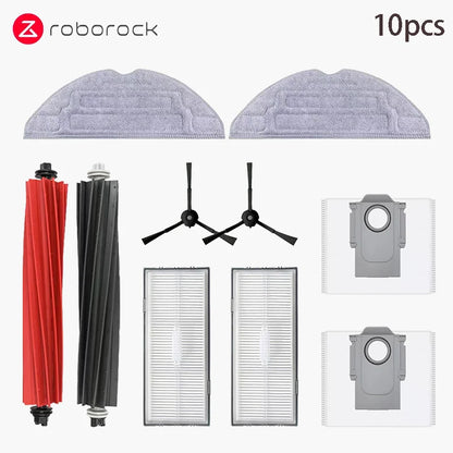 Compatible with Roborock S8/S8+/S8 Pro Ultra Robot Vacuum Cleaner Accessories Main Side Brush Mop Cloth Filter Dust Bag Spare Parts