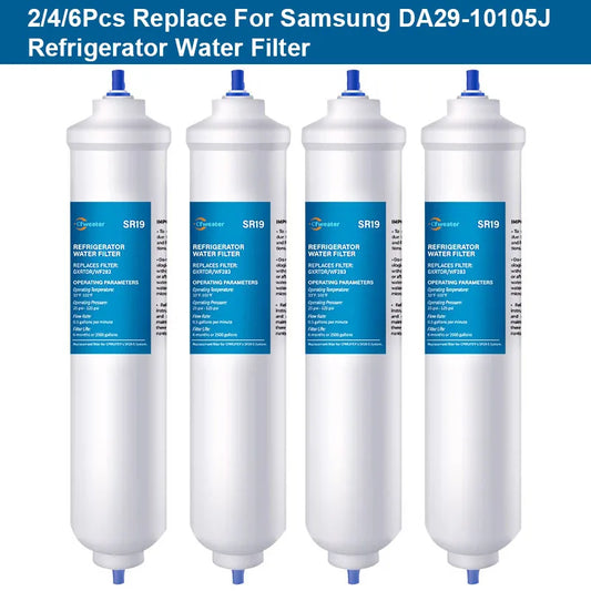 Inline Refrigerator Water Filter Compatible with Samsung / Whirlpool / GE HAFEX / DA29-10105J