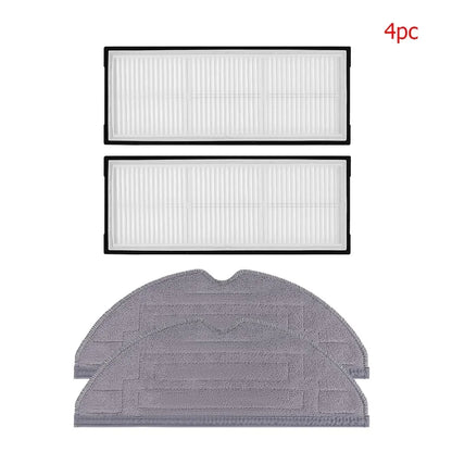 Compatible with Roborock S8 PLUS S8+ S8 Pro Ultra Robot Vacuum Cleaner HEPA Filter Roller Brush Side Brush Mop Pads Dust Bags Spare Parts