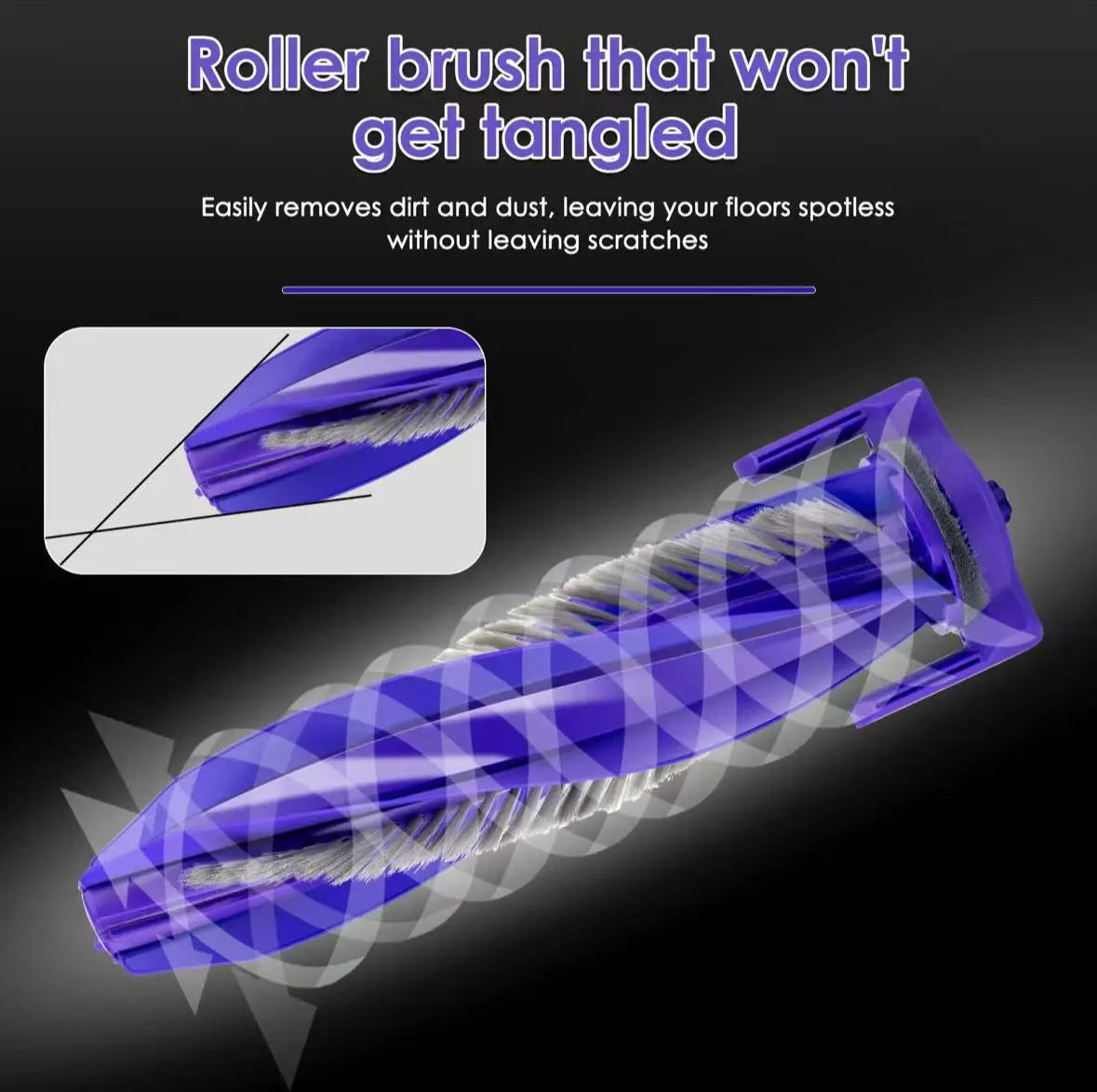 Main Brush Narwal Freo X Ultra / Freo Z Ultra / Freo X Plus / Freo Z10 Ultra Floor Roller Brush Accessories Robot Part