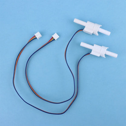 Water Flow Meter G1/4 DN8 Fluid Counter Sensor for Water Purifier Coffee Machine Filtration System Measuring Tool