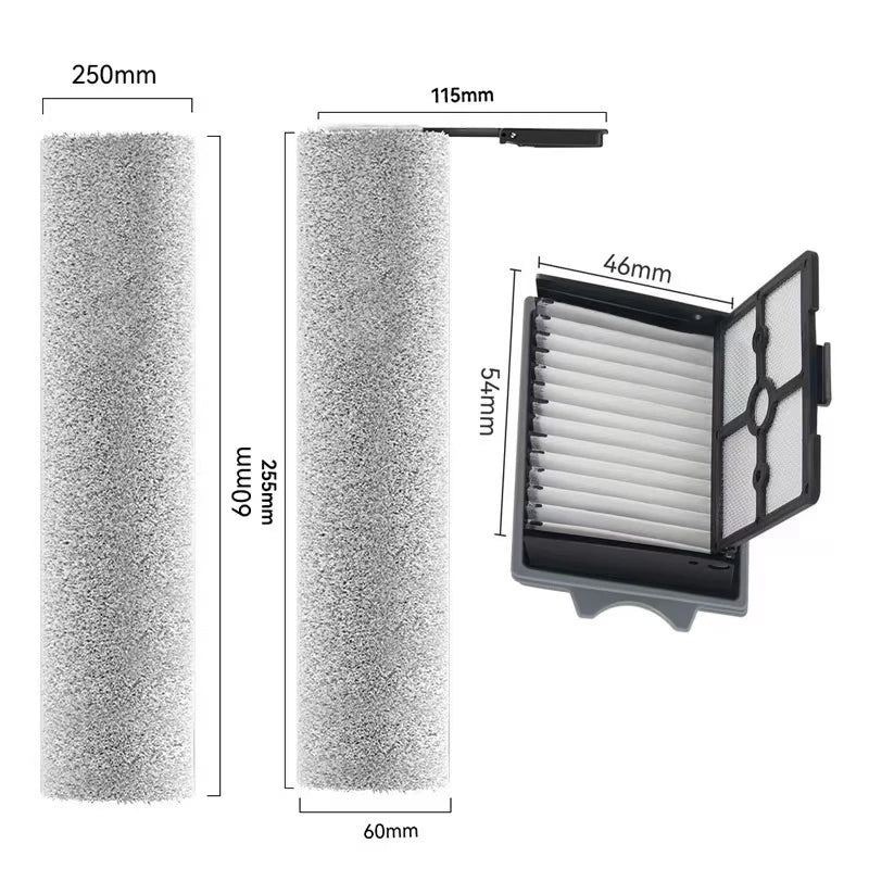 For Tineco FLOOR ONE S9 Artist Pro Wet Dry Vacuum Cleaner Water Tank Brush Roller And HEPA Filter Parts