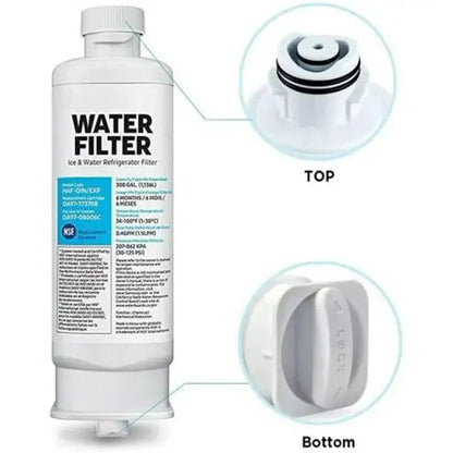 Replacement Refrigerator Water Filter — DA97-17376B / DA97-08006C / WS645A Reference