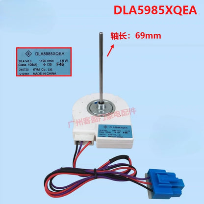 Replacement Refrigerator Fan Motor Compatible with Midea BCD-516WKM / DLA5985XQEA