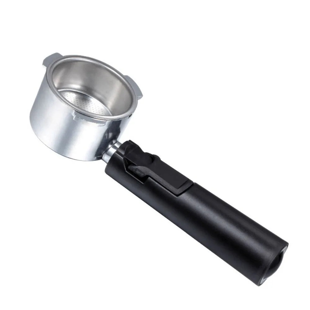 51mm Coffee Portafilter 3 Ears Bottomless Espresso Filter Handle Stainless Steel Coffee Machine Replacement Parts Cafe