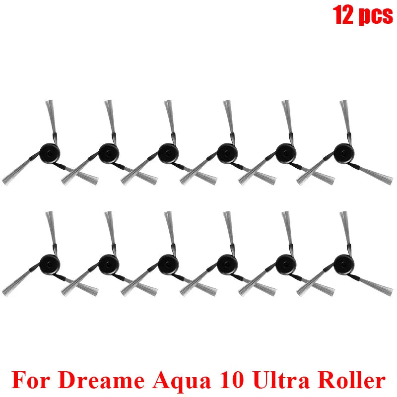 Acccessories Compatible with (Dreame Aqua 10 Ultra Roller) Vacuum Parts Main Roller Brush Side Brush Cleaner Filter Dust Bag Roller Mops