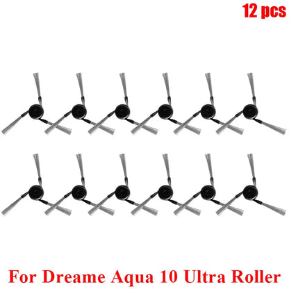Acccessories Compatible with (Dreame Aqua 10 Ultra Roller) Vacuum Parts Main Roller Brush Side Brush Cleaner Filter Dust Bag Roller Mops