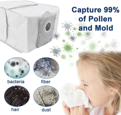 ECOVACS T80 OMNI 、T80 PRO OMNI Vacuum Parts Main Roller Mop Cloth Side Brush Dust Bag HEPA Filter Accessories