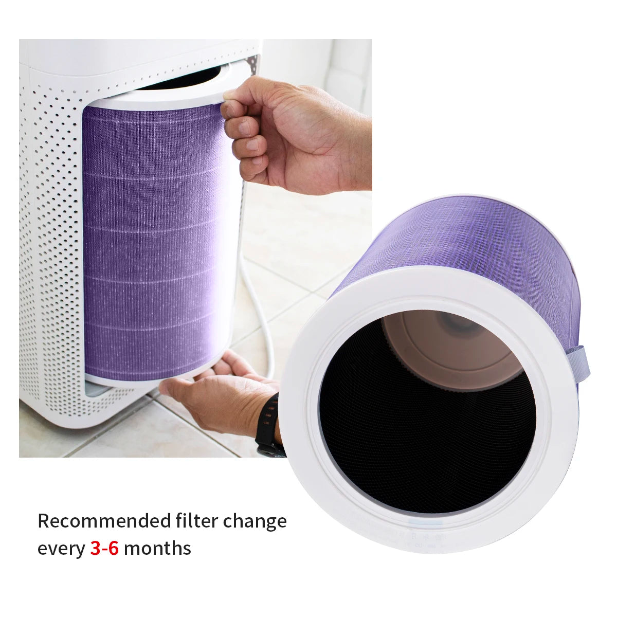 Air Filter Replacement Compatible with Xiaomi Mi 1/2/2S/2C/2H/3/3S/3C/3H Mijia Air Purifier Carbon Filter Accessories