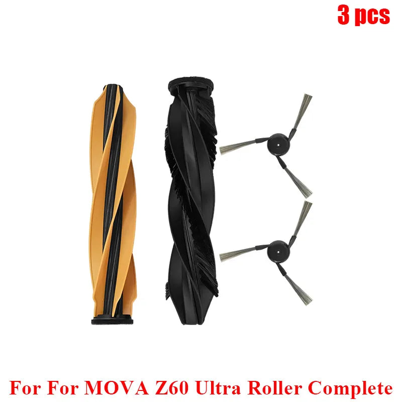 Accessories For MOVA Z60 Ultra Roller Complete/ Z60 Ultra Roller SA/ Trouver Z60 Ultra Parts Main Side Brush Mop Dust Bag Filter