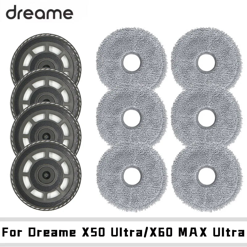 Mop Pad Holder For Dreame X50 Ultra RLL51SE RLL53SE X60 Max Ultra RLX87DE Robot Vacuum Cleaner Mop Bracket Accessories Set