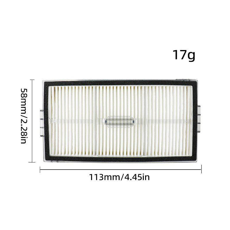 Compatible with Roborock Saros 20 Robot Vacuum Cleaner Accessories Main Brush Side Brush HEPA Filter Mop Cloths Dust Bag Spare Parts