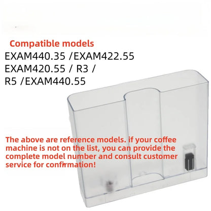 Water Tank Without Lid Compatible with DeLonghi R3/R5/EXAM44.55 Fully Automatic Coffee Machine Accessories