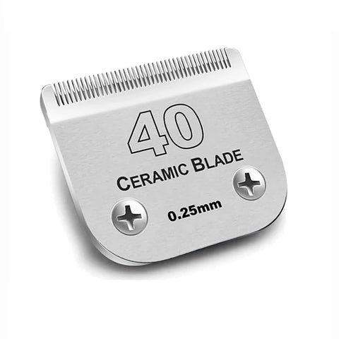 #40 Replacement Clipper Blade Compatible with Andis / Wahl / Oster Clippers