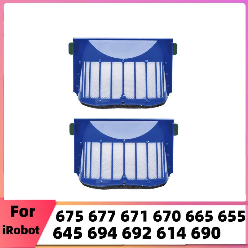 Replacement Parts Accessories for iRobot Roomba 675 670 665 690 692 694 671 677 650 655 614 Side Main Roller Brush Filter