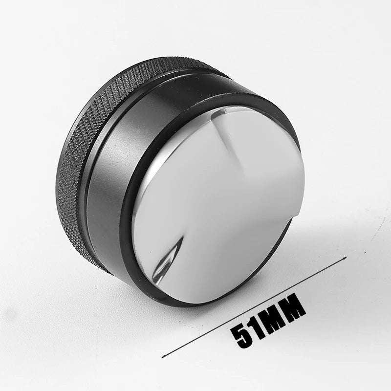 51mm 3 Ears Coffee Portafilter for Delonghi Dedica Ec680/685 Coffee Machine Stainless Steel Double Spout Coffee Handle Utensil